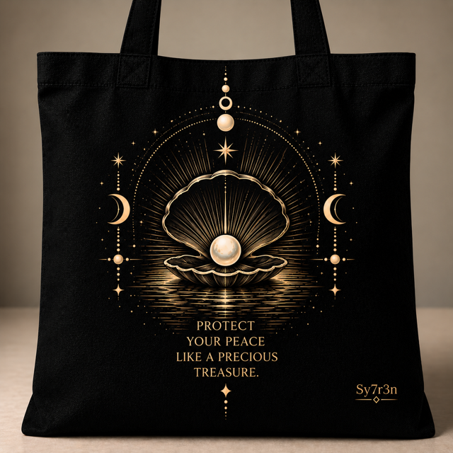 Protect Your Peace Canvas Tote Bag