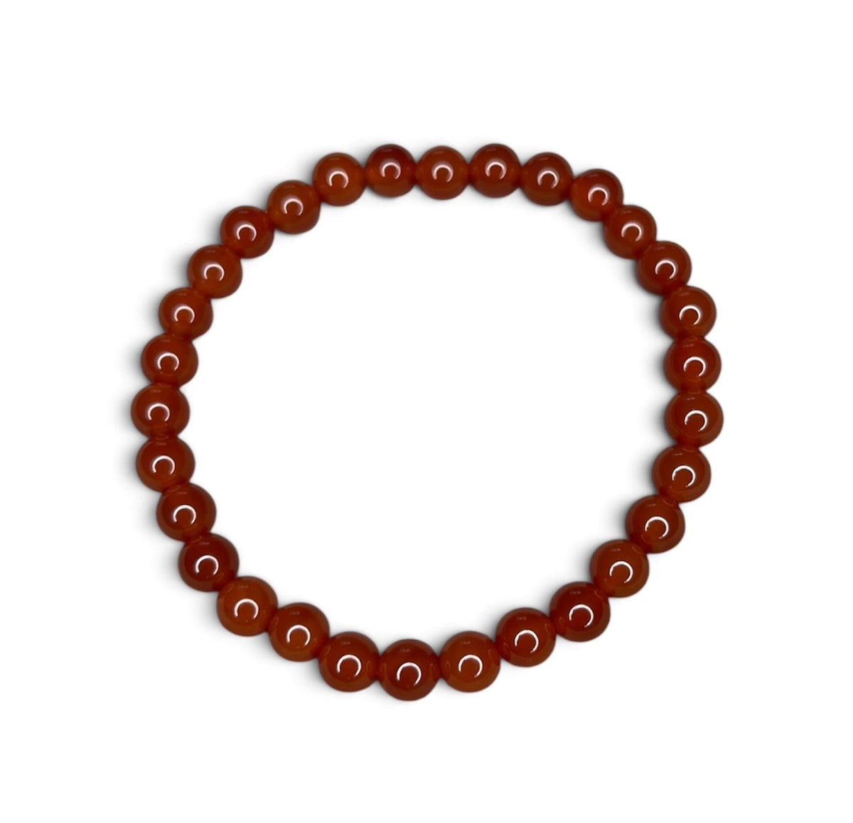 Ember Glow | Red Carnelian Bracelet