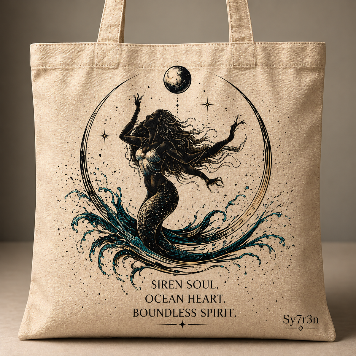 Siren Soul Canvas Tote Bag