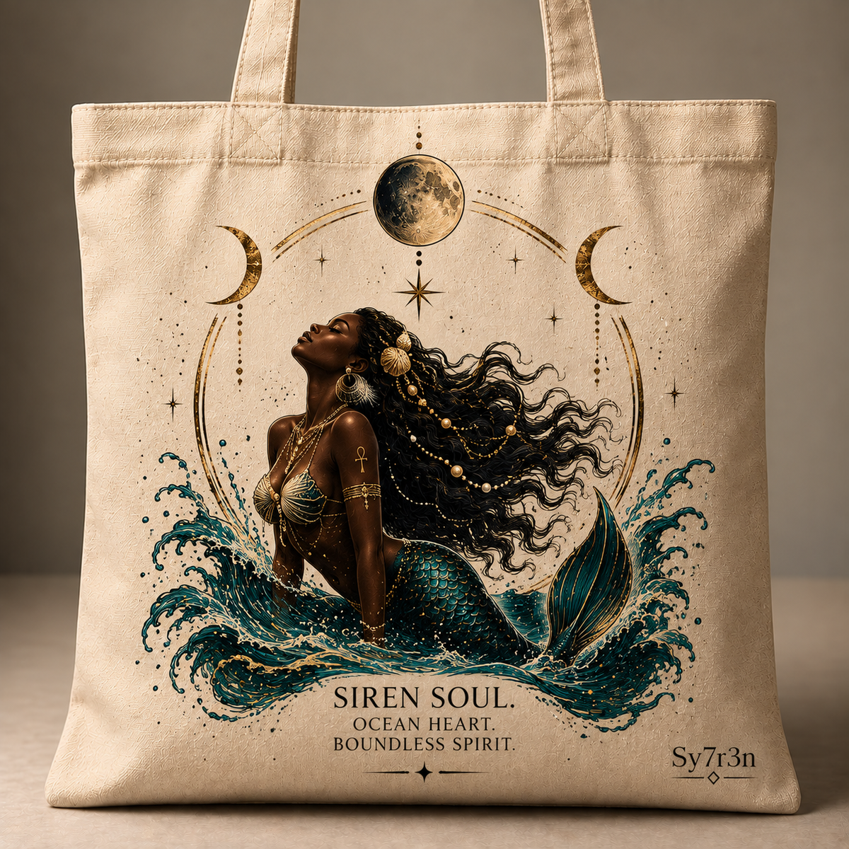 Siren Canvas Tote bag
