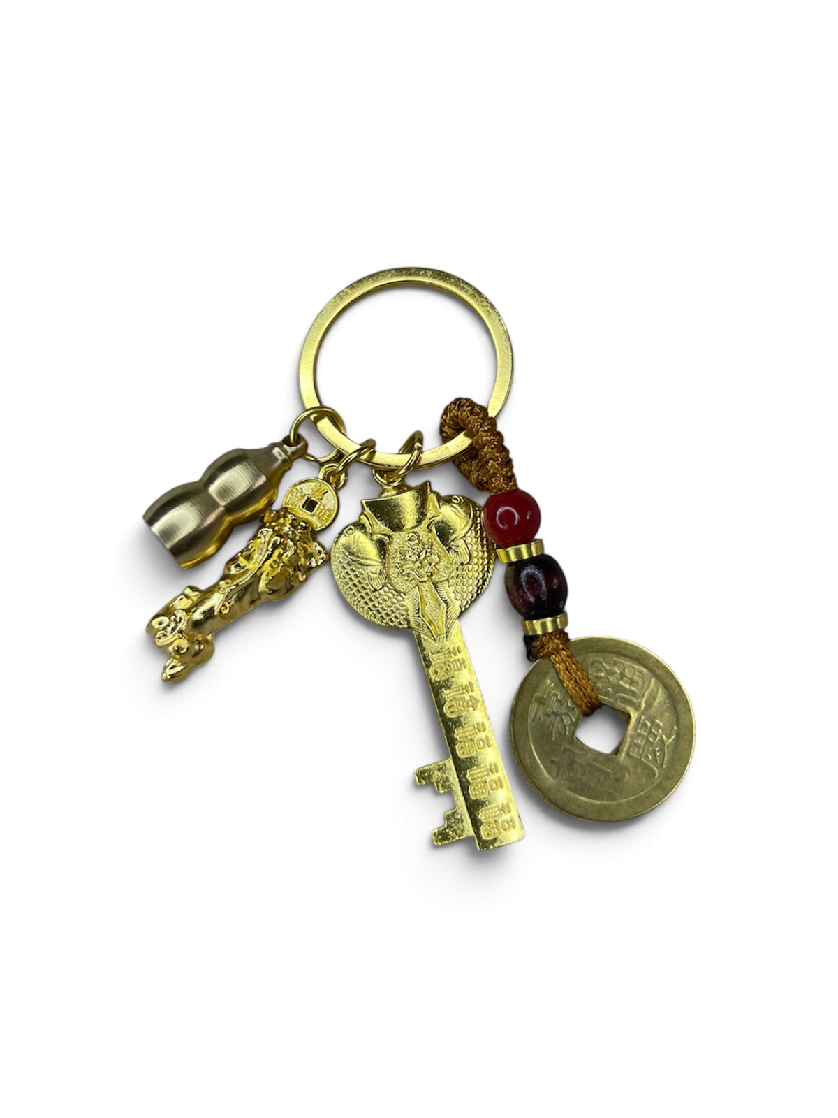 Golden Fortune | Good Luck Charm Keyring