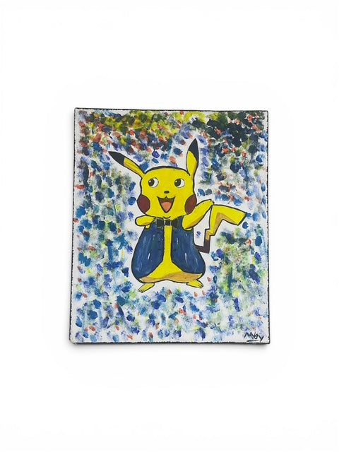 Pikachus with a Waistcoat – Canvas Print