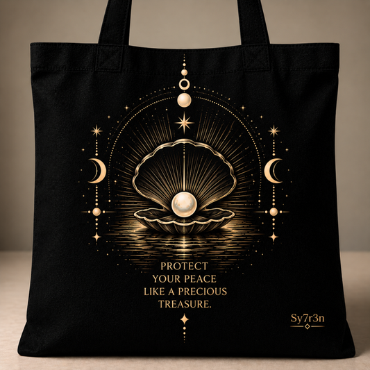 Protect Your Peace Canvas Tote Bag